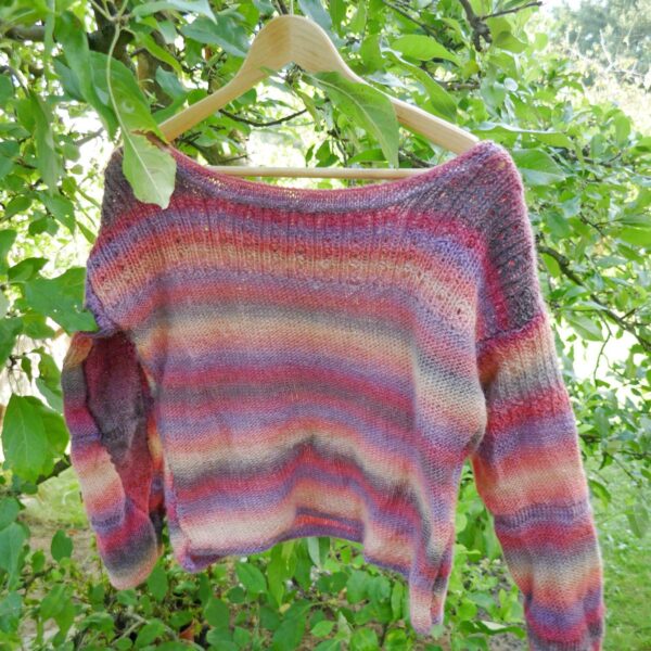StrickMagie: Pullover "Regenbogen"